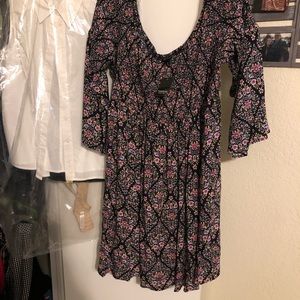 Off the shoulder black dress. Size 4